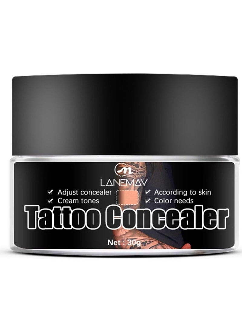 LANEMAY - Tattoo Concealer Smudge Resistant Skin Perfecting Long Lasting Body Foundation - Image 1