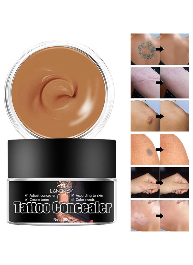 LANEMAY - Tattoo Concealer Smudge Resistant Skin Perfecting Long Lasting Body Foundation - Image 1