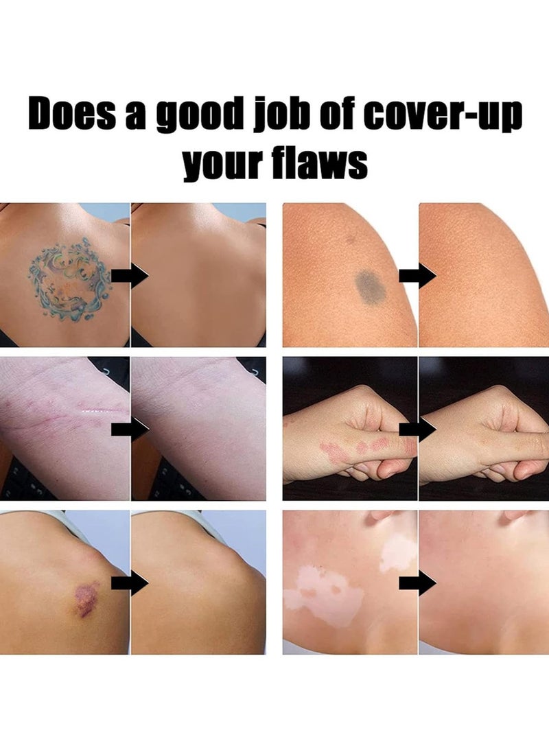 LANEMAY - Tattoo Concealer Smudge Resistant Skin Perfecting Long Lasting Body Foundation - Image 1
