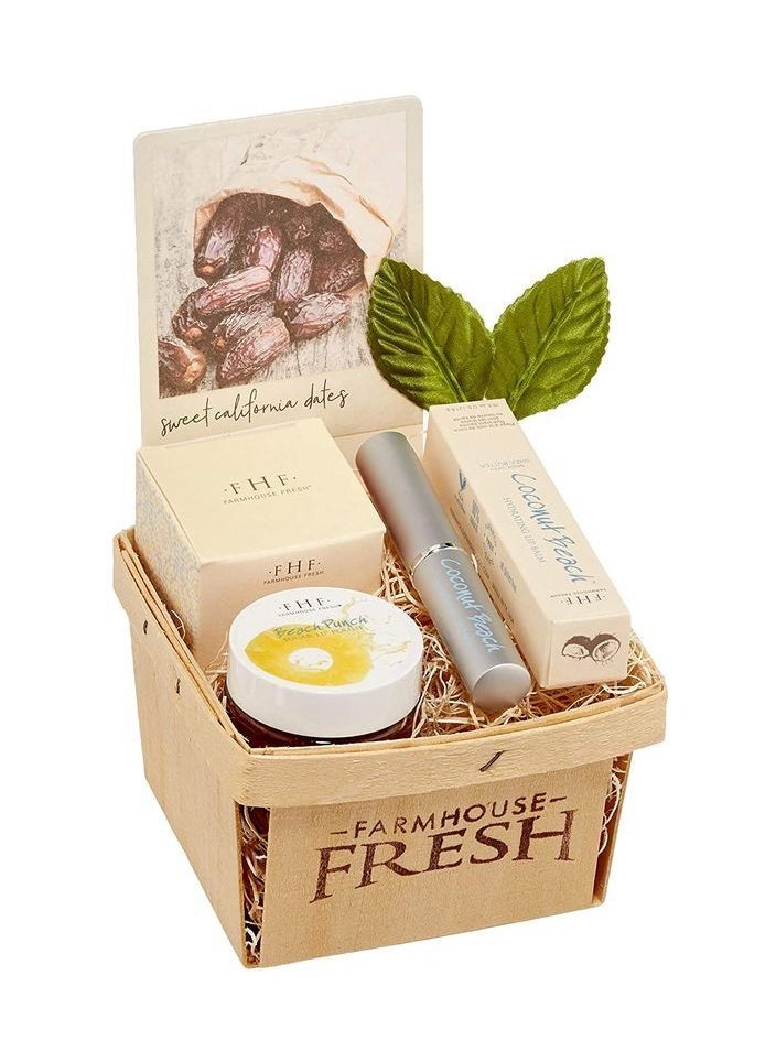 FarmHouse Fresh Beach Lip Gift Basket  - Image 1