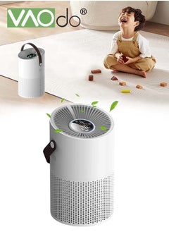 Air Purifier 30-52 Db H13 Filter System Odor Eliminator Uvc Lamp Sterilization Negative Ion Air Purifier Pet and Child Friendly