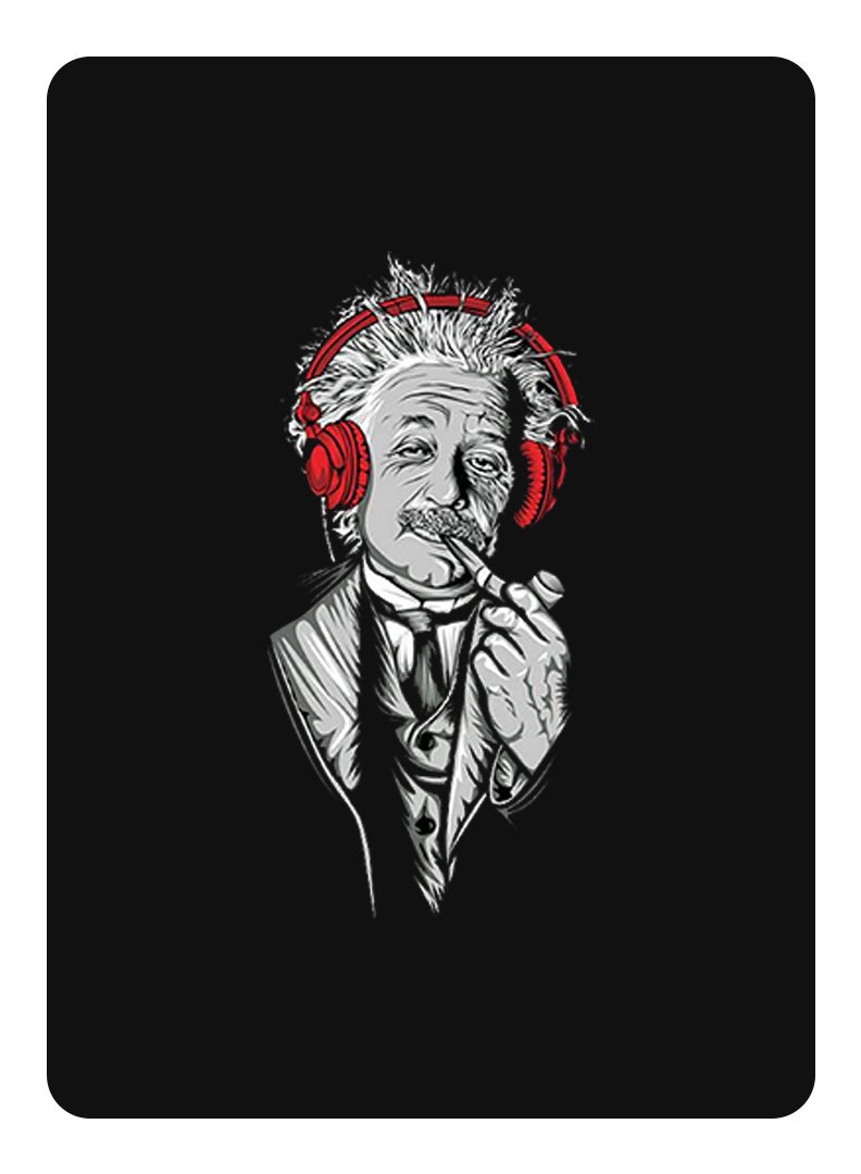 Theodor Protective Flip Case For Samsung Galaxy Tab S9 Plus With Trifold Stand Auto Wake Sleep Shockproof Cover Einstein copy - Image 1