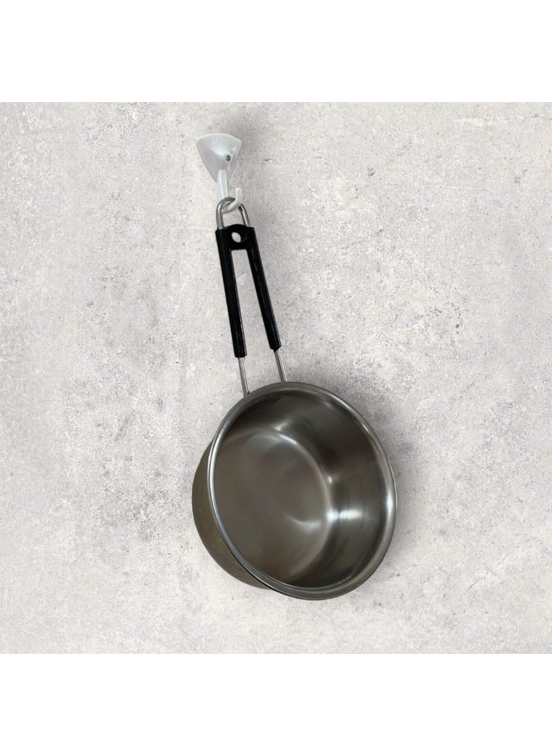 JINKA Jinka Hooks 15 Pieces Wall hooks for hanging Keys Clothes Utensils Bags and Planters Holds upto 5kgs Wall Hooks for hanging strong 15 Pieces Packet  - Image 4
