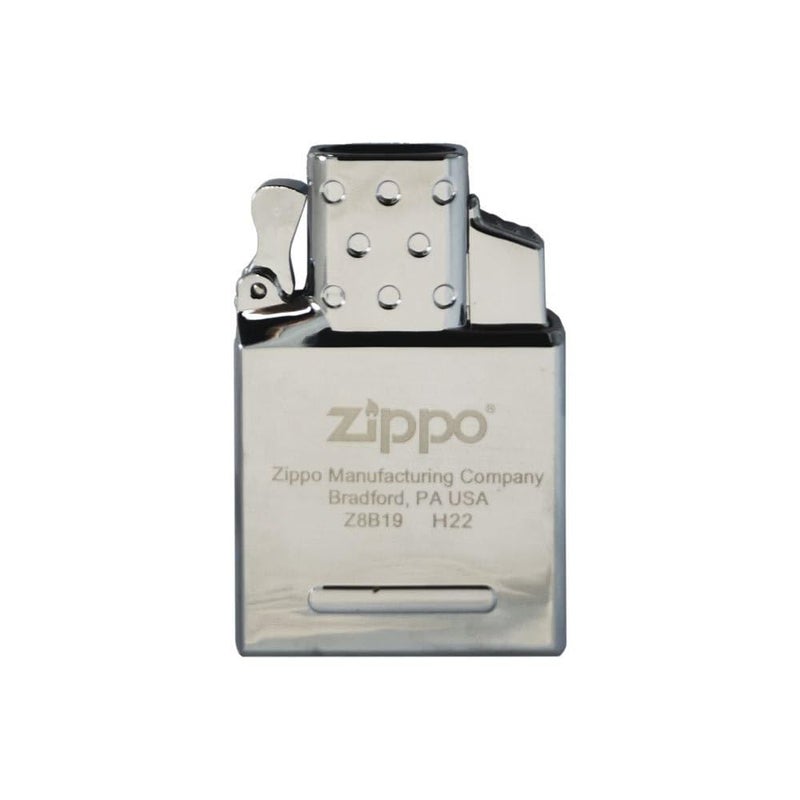 Zippo Butane Lighter Insert Refillable Adjustable Odorless Yellow Flame Clean Burning Fits All RegularSized Cases Metal Construction Silver - Image 2