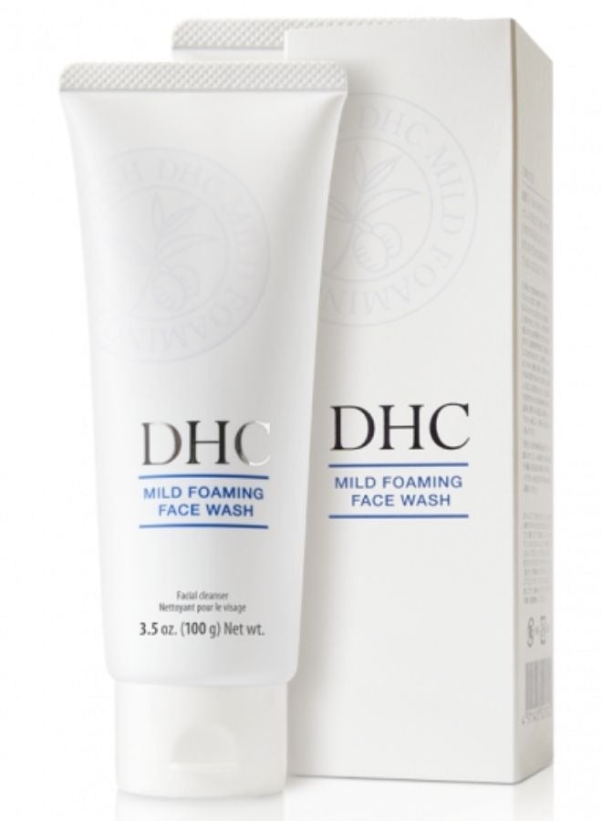 DHC Mild Foaming Face Wash 100ml - Image 1