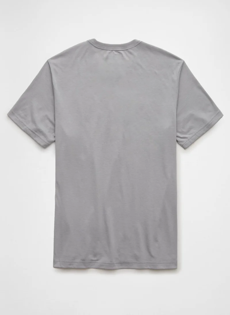 American Eagle Logo Detail Crew Neck T-Shirt