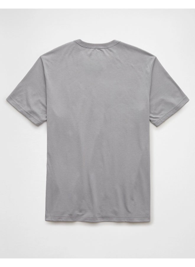 American Eagle - Logo Detail Crew Neck T-Shirt - Image 1