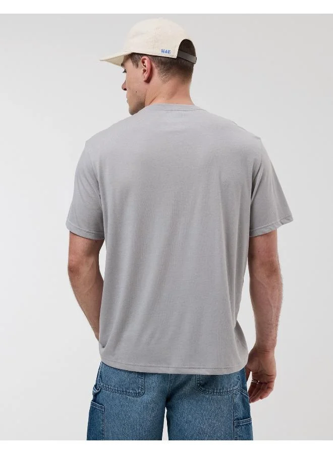 American Eagle Logo Detail Crew Neck T-Shirt