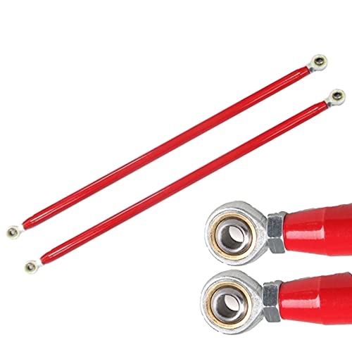 MOOSUN 49" Universal Iron Racing Safety Seat Belt Chassis Roll Harness Bar Rod Fit for Ford Honda Mitsubishi and more, Works with All 4-Point, 5-Point and 6-Point Seat Belts (Red) - Image 4