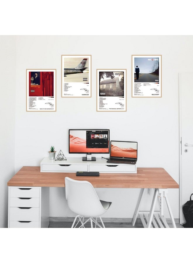 CodersParadise Paper Eminem Music Album Posters - Pack Of 6 | 8 X 12 Inches (A4 Size) Art Wall Posters | Glue Dots Included | Aesthtetic Wall Decor Posters Wall Art - Image 4