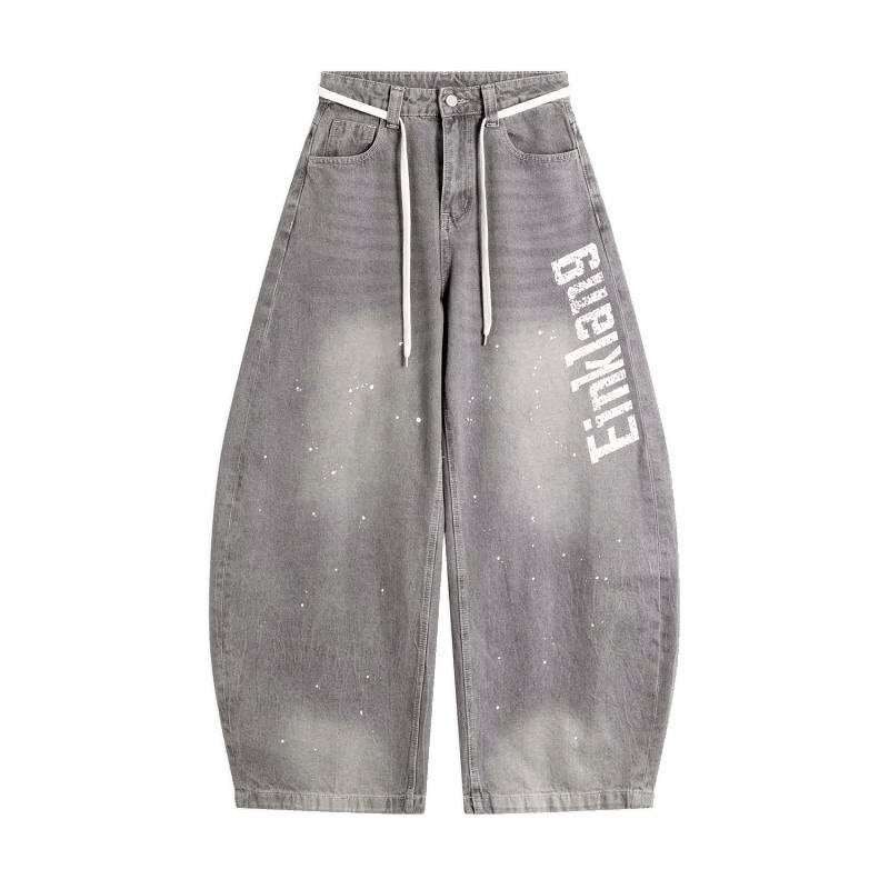 Unisex Casual Daily Denim Jeans - Image 4