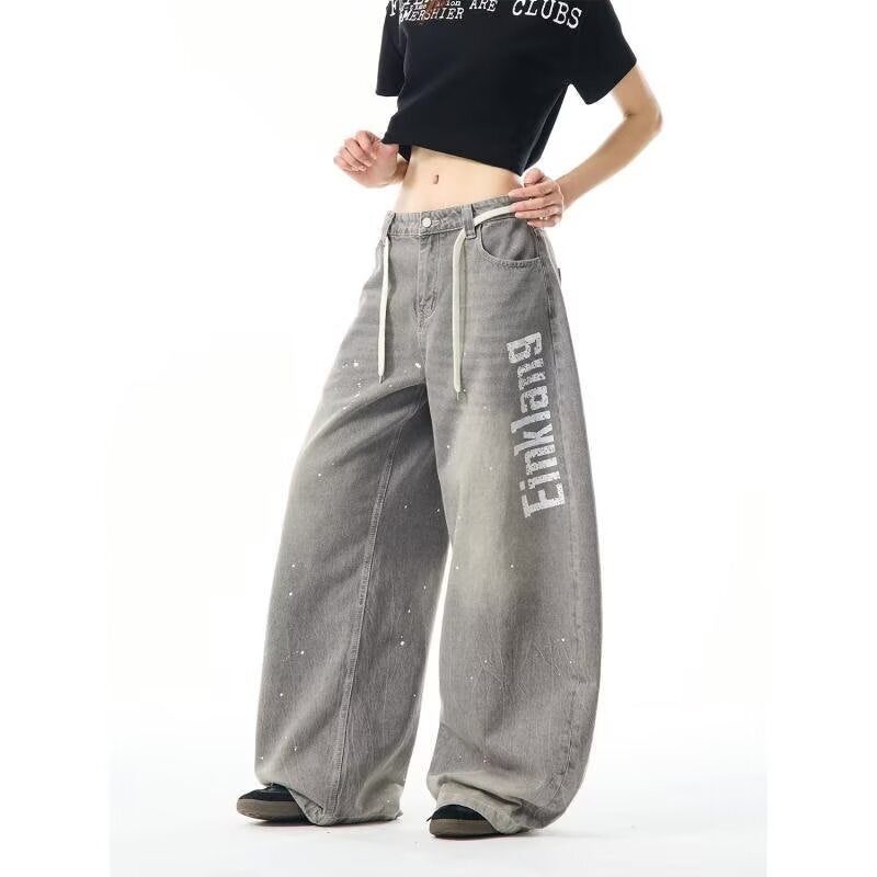 Unisex Casual Daily Denim Jeans - Image 3