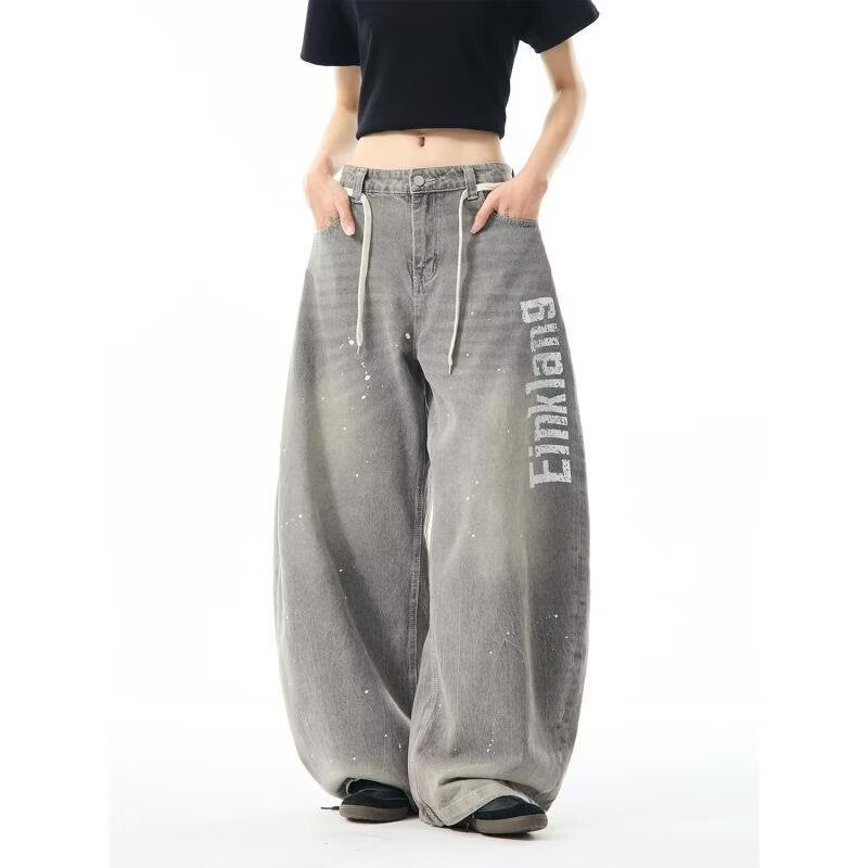 Unisex Casual Daily Denim Jeans - Image 2