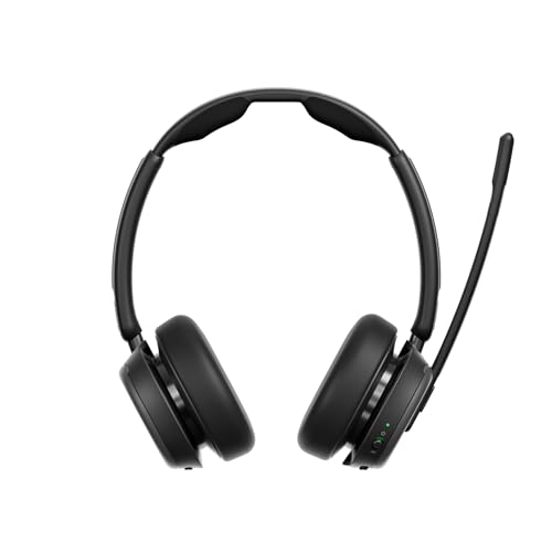 EPOS IMPACT 1060 Double-Sided Wireless Office Headset With Microphone, EPOS AI Noise Cancellation, Super Wideband Audio, Bluetooth, Comfortable Fit, Perfect For Clear Calls In Busy Workspaces - Image 5