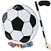 PCFING 18 Inch Soccer Piata with 30 Inch Piata Stick Blindfold Confetti for Boys Girls Adults Birthday Party Game Decorations Anniversary Celebration Fiesta - Image 2