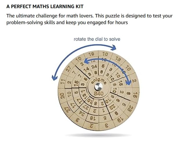 7Mechs Enigma S40 Brain Teaser Educational Maths Puzzle 3D Puzzle - Kids - Image 3