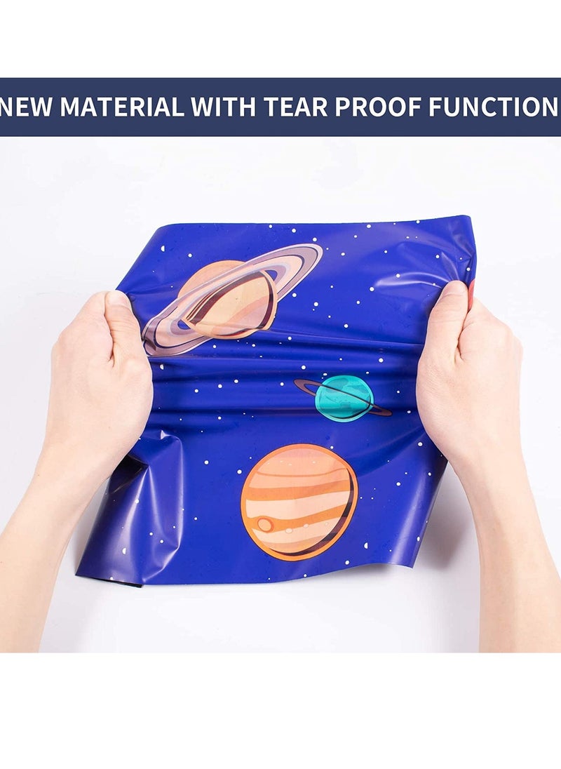 KASTWAVE - Poly Mailers, 100 Pcs Self-Seal Shipping Bags Plastic Mailer Mailing Envelopes Shipping Envelopes Mailing Bags for Boutique Clothing Gift Packaging 10x13 Inch(Universe) - Image 1