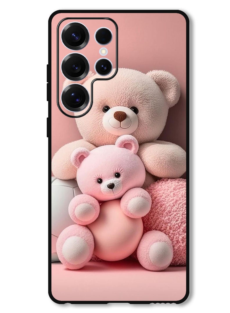 Theodor Protective Case Anti Scratch Shock Proof Bumper Cover For Samsung Galaxy S25 Ultra Teddies - Image 1
