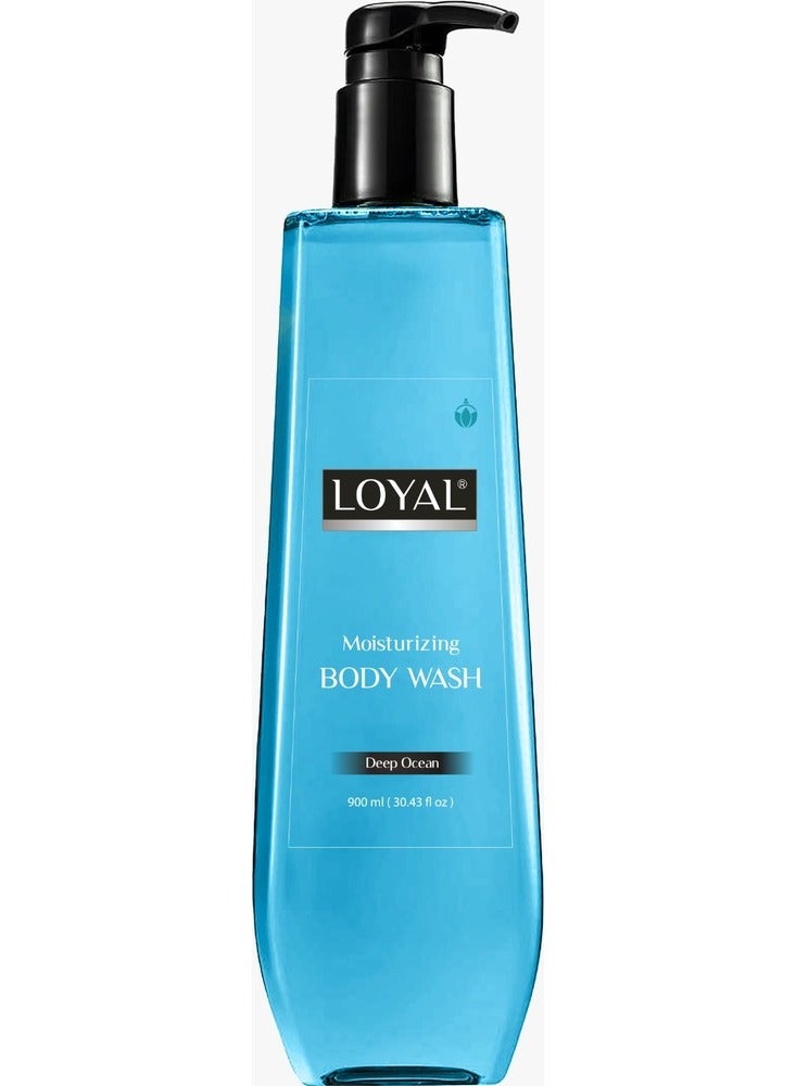 loyal Moisturizing Body Wash Deep Ocean 900 ml - Image 1