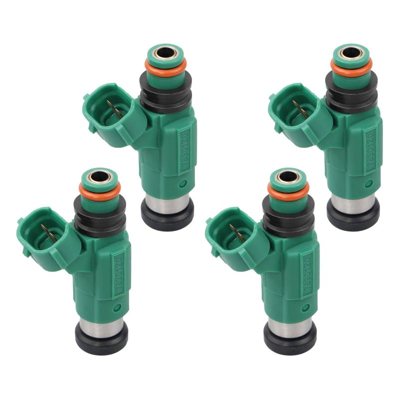 Gledewen 20 Fuel Injector 4 Holes 4Pcs Compatible with 20012003 Mazda Protege 20022003 Protege5 Replaces FJ657 INP783 4G1408 84212244 FSJ213250 - Image 2