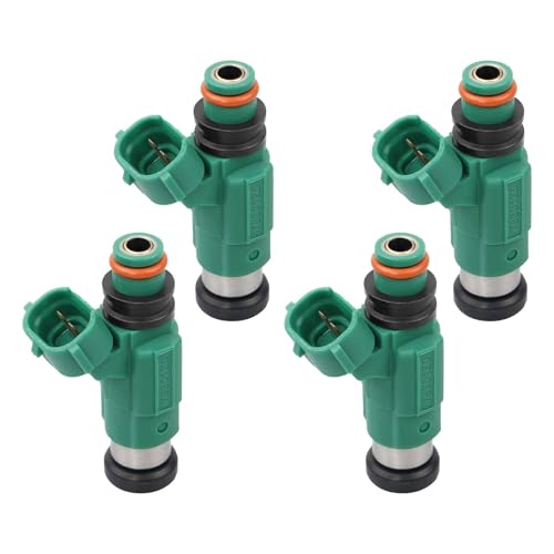 Gledewen 20 Fuel Injector 4 Holes 4Pcs Compatible with 20012003 Mazda Protege 20022003 Protege5 Replaces FJ657 INP783 4G1408 84212244 FSJ213250 - Image 1