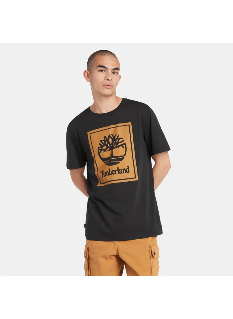 Timberland Men's Stack Logo T-Shirt