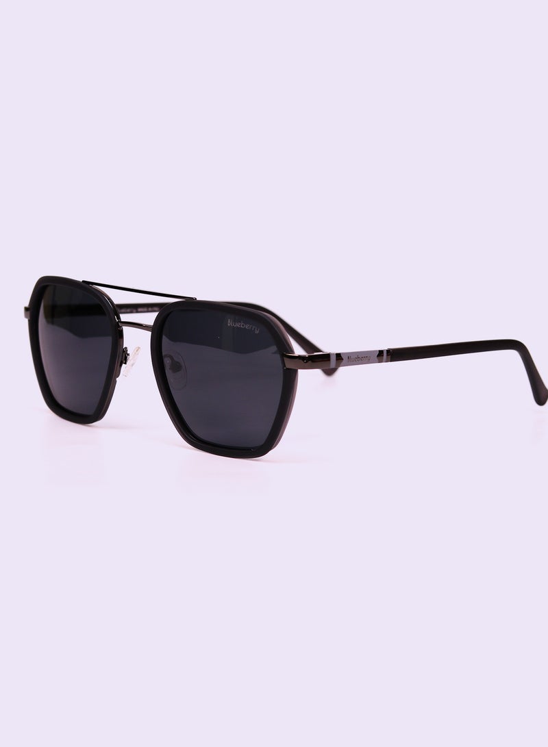 Blueberry sunglasses high quality hexagonal and polarized  lenses protect your eyes from the sun's harmful rays - Image 2