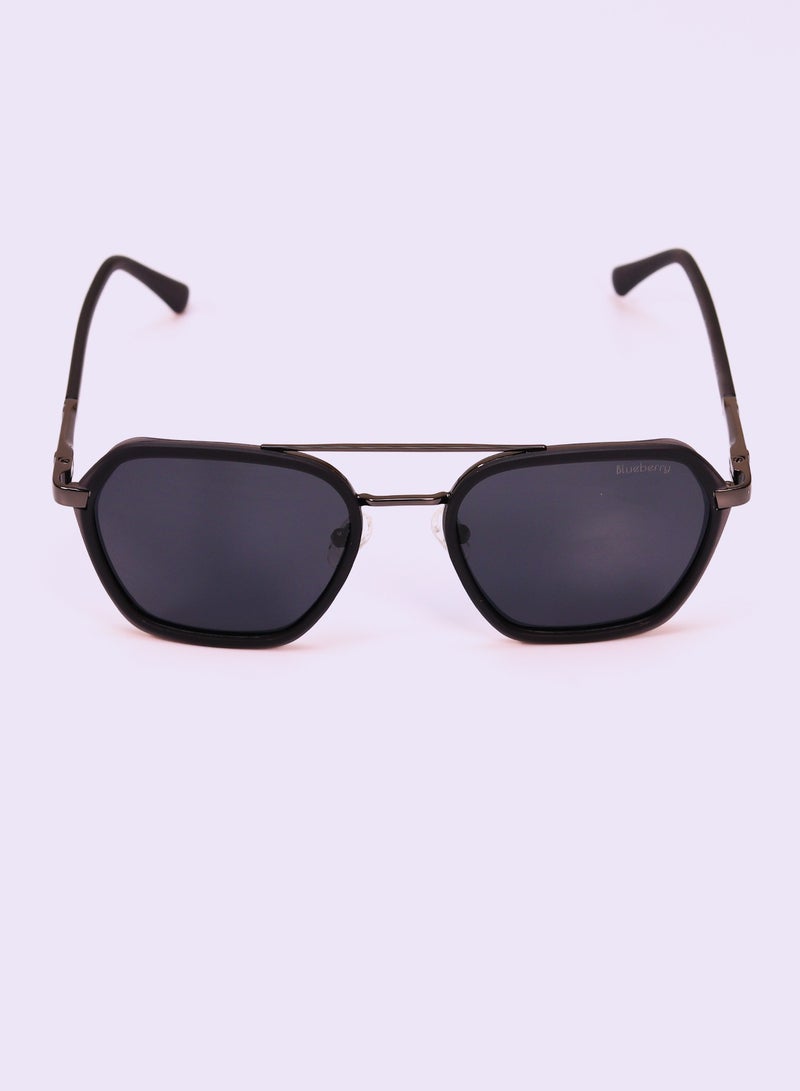 Blueberry sunglasses high quality hexagonal and polarized  lenses protect your eyes from the sun's harmful rays - Image 3