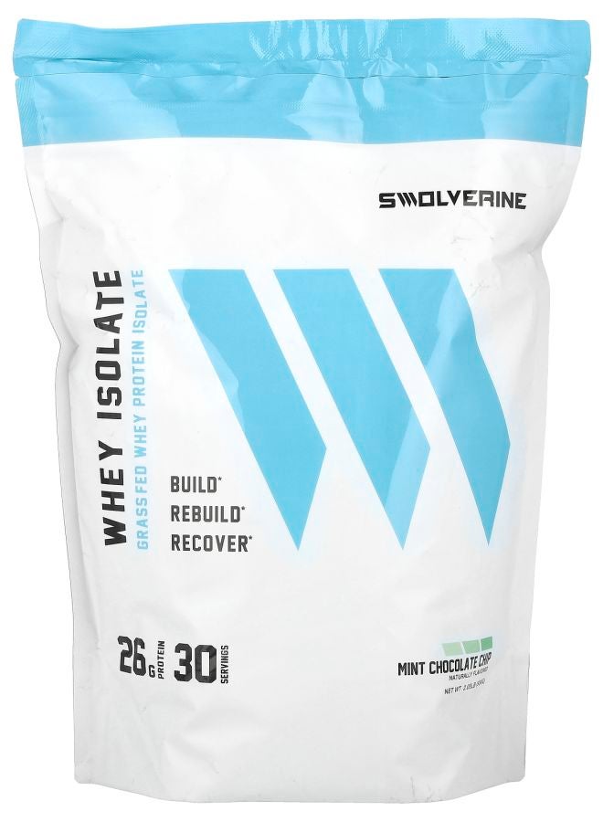 Swolverine Whey Isolate Mint Chocolate Chip 2.05 lb (930 g)