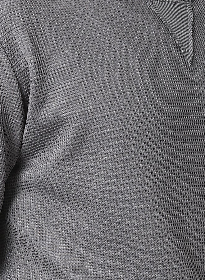 Red Circle Knitted Casual Pullover - Image 4