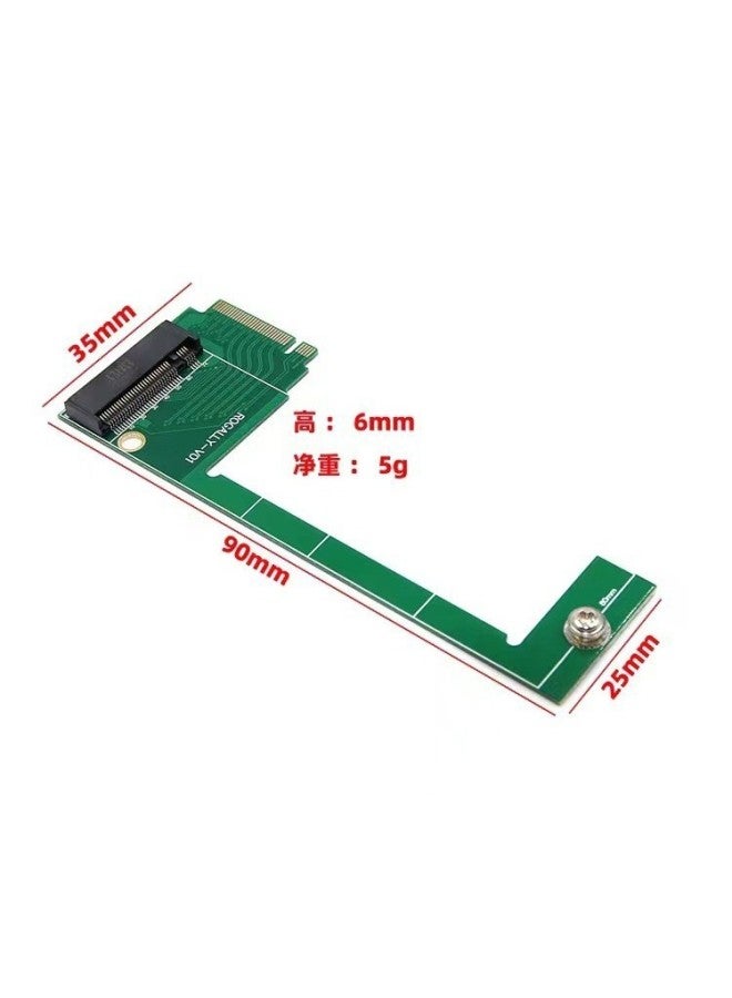 نيوترل روج آلي معدل بقرص صلب M2 - لوحة نقل روج آلي المحمولة - محول M2 بزاوية 90 درجة من نوع PCIe 4.0 - Image 1