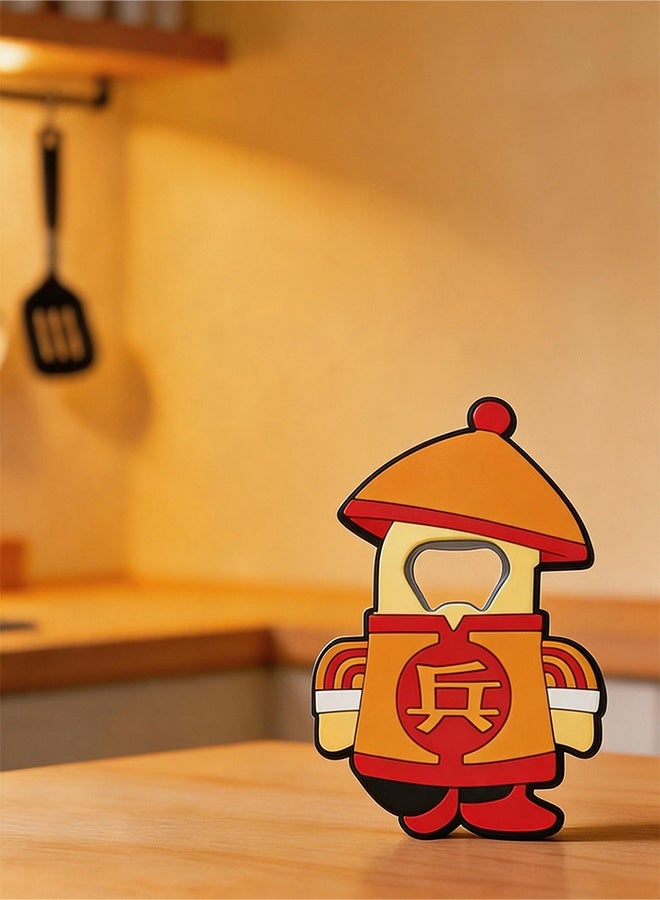Traditional Chinese Chess "Bing" Fridge Magnet Bottle Opener - Image 4