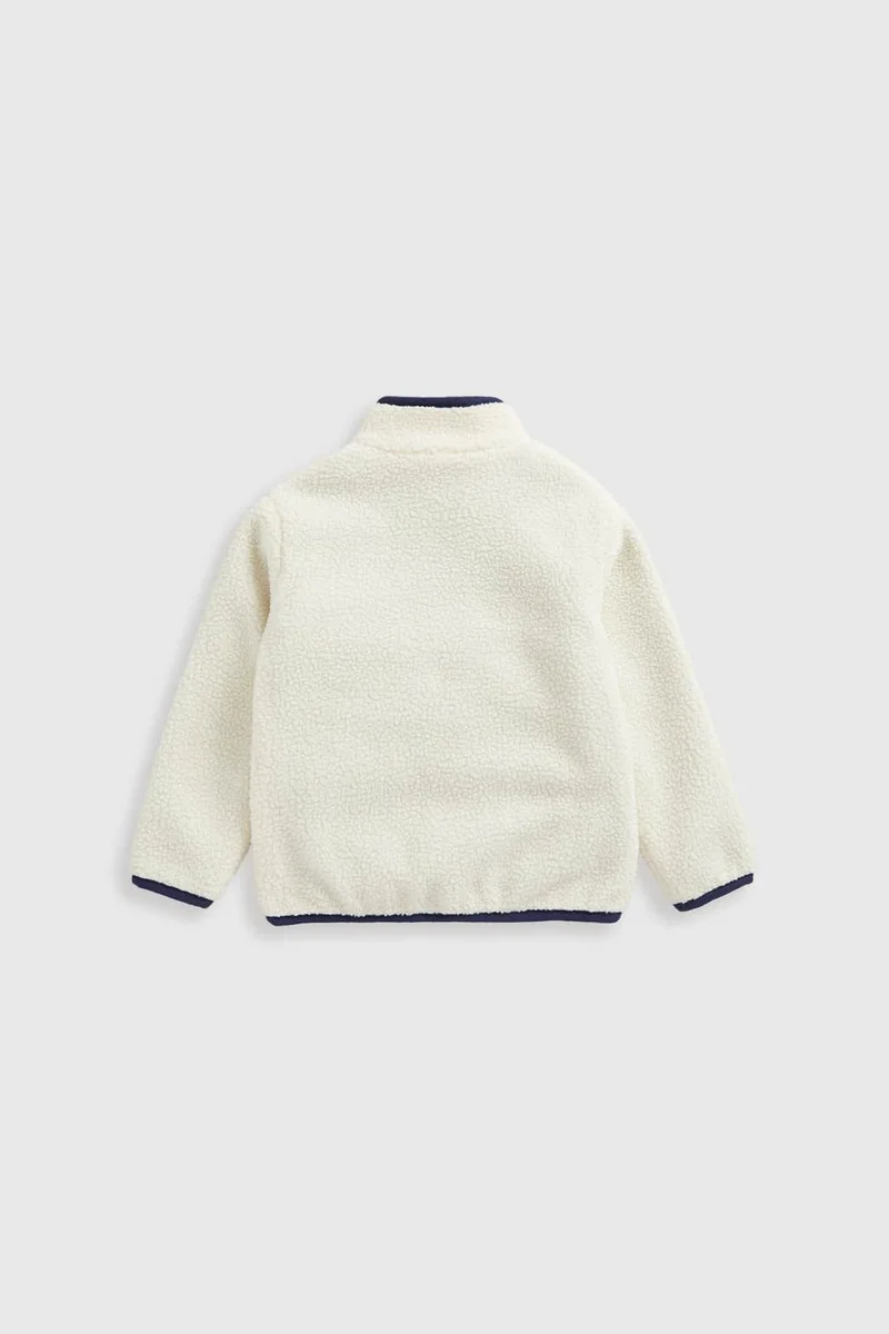 mothercare Cream Fleece Jacket
