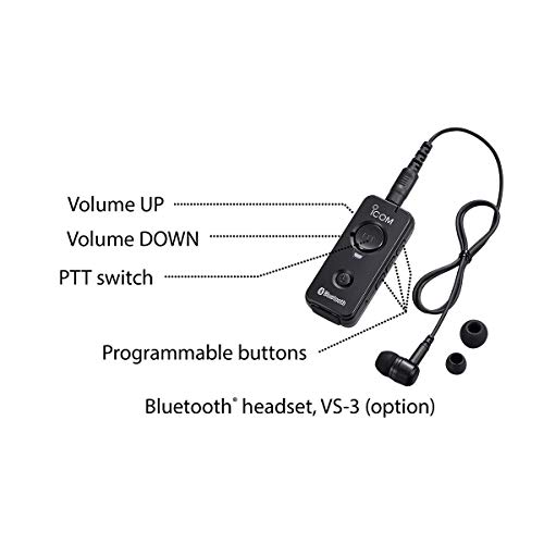 Icom VS-3 Bluetooth (Ver. 3.0) Pendant Headset for Mobile and Hand Held Radios - Image 2