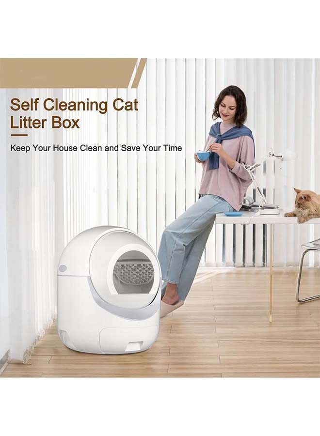 Sakulight صندوق فضلات القطط ذاتي التنظيف، صندوق فضلات القطط الأوتوماتيكي - Image 3