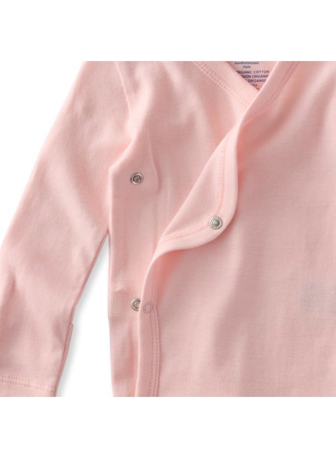 Butterblu Unisex Baby Sterling 3-pack Kimono Bodysuits 100% Organic Cotton Side Snap Clothes for Newborn and Baby Girls, Boys, Unisex​, Sorbet, 3-6 Months - Image 3
