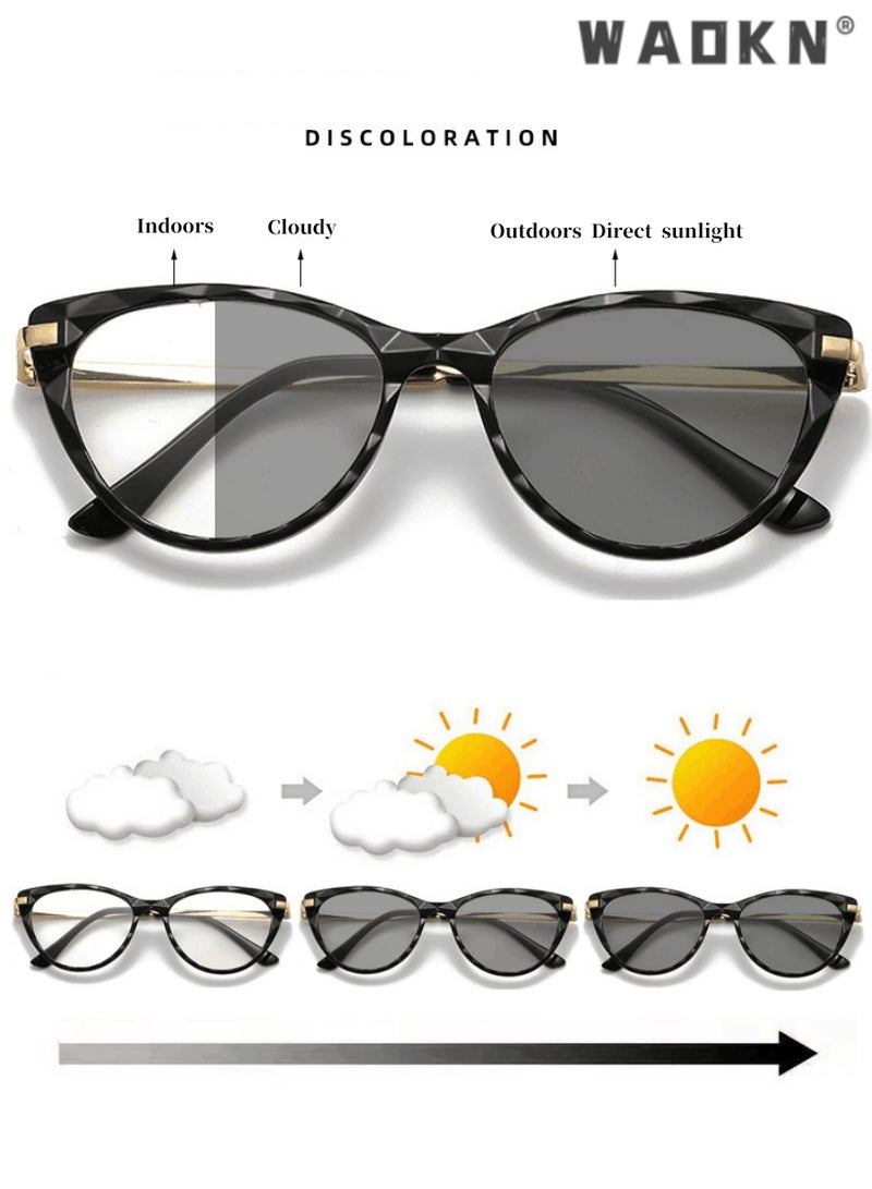 دبليو أيه أو كي أن نظارات شمسية مربعة مضادة للضوء الأزرق مضادة للضوء الأزرق للقراءة والكمبيوتر والألعاب والتلفزيون والهواتف نظارات شمسية عصرية مضادة لإجهاد العين والصداع للرجال والنساء لامعة - Image 2