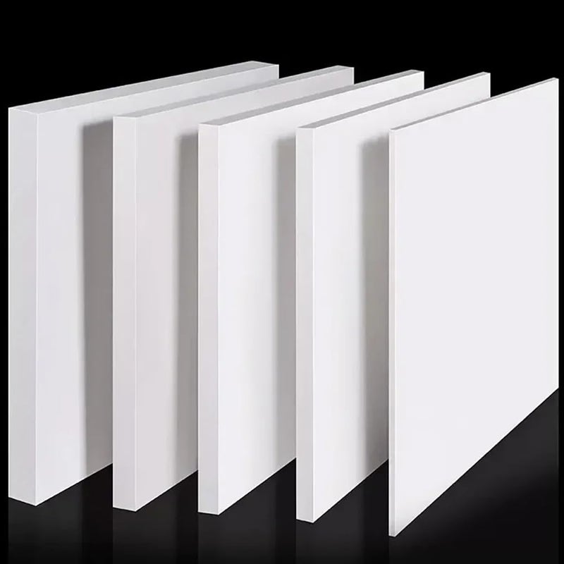 White PTFE Sheet Polytetrafluoroethylene Board 50x50x10mm Acid Alkali Resistant Insulation - Image 1