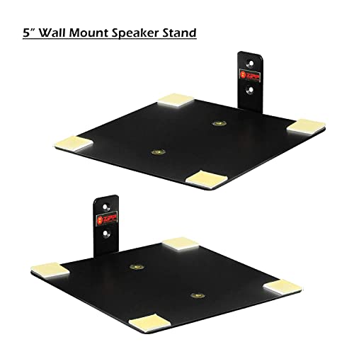 ZIPP Book Shelf Speaker Wall Mounted Stand (5-inch) -Set of 2 - Image 3