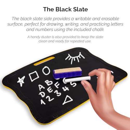 Ratna's Fantasy Slate 2 in 1 to Scribble, Count & Learn with Fun Educational Activity Set for Kids 2+ Years - Image 4
