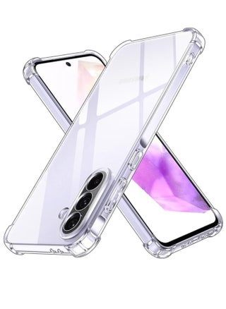 Clear Silicone Case for Samsung Galaxy A36 5G with Shockproof Protective Corners, Thin Soft Transparent Protective Flexible TPU Transparent Mobile Phone Case Scratch-Resistant Case Cover - pzsku/ZFE58466A135E444B6C22Z/45/_/1740157250/77c73da5-0046-4424-a200-fc055354d504