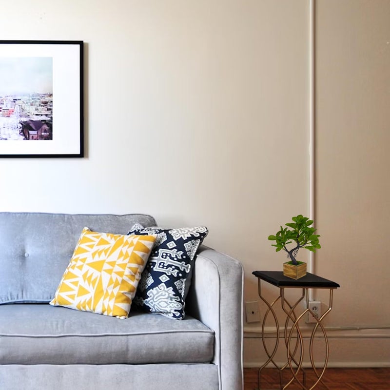 fancymart Elegant Artificial Bonsai Tree in Wood Pot Perfect Mini Tree for Home Office Dcor Ideal for Tabletops Shelves and Study Desks - Image 5