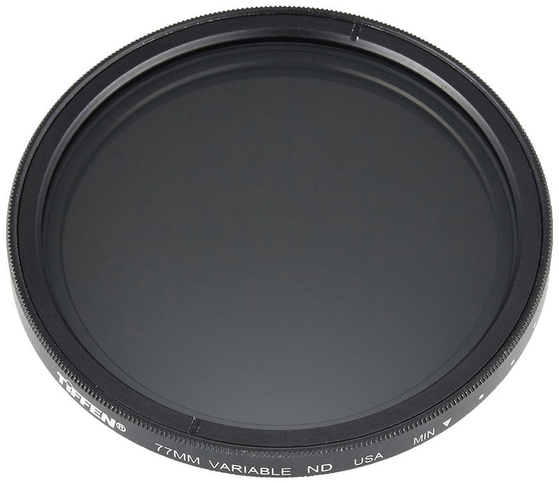 Tiffen 77VND 77mm Variable Neutral Density Camera Filter|2 to 8-Stop|Light Control|Film and Digital/Video/Photography - Image 1