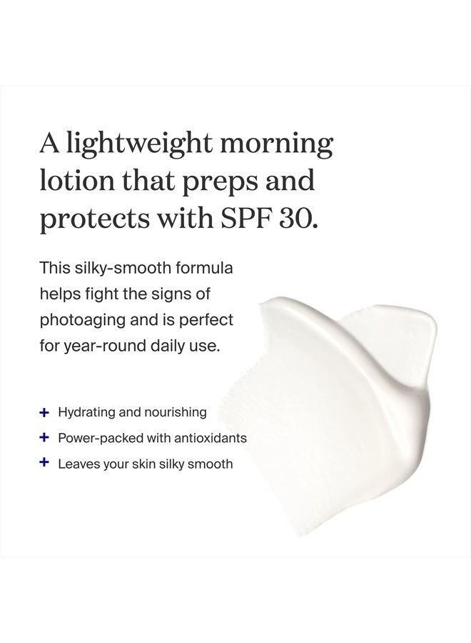 Supergoop! City Sunscreen Anti-Aging Serum SPF 30, 2 fl oz - Lightweight, Antioxidant-Rich Morning Lotion - Hydrating Vitamin Serum for Face - Prep & Protect with Vitamins E, B5 - Great for Guys - Image 2