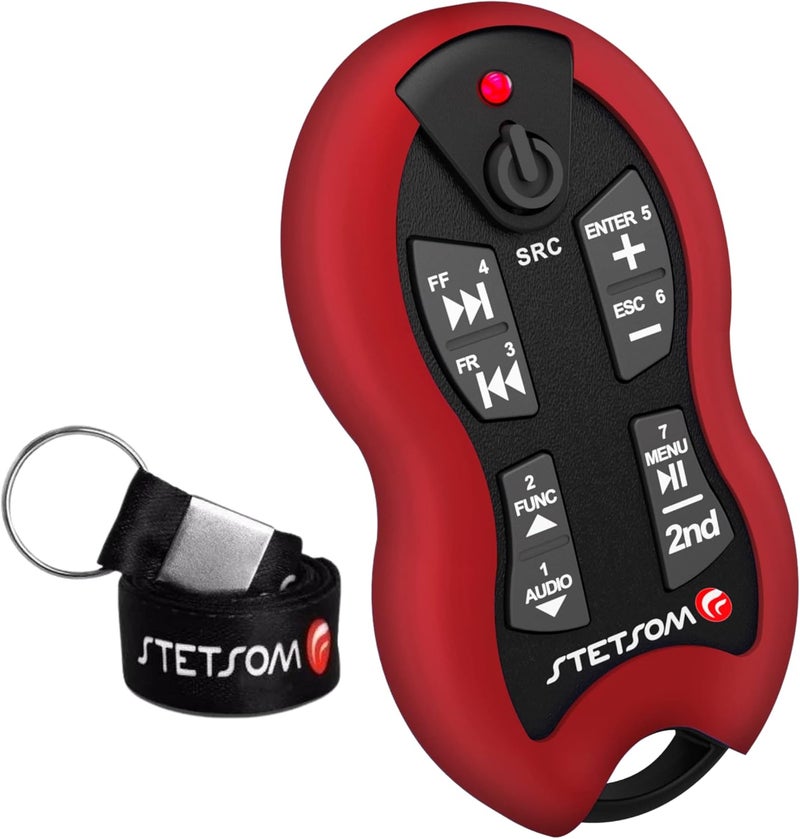 Stetsom SX2 - Universal Remote Control, Infrared, Long Range (1640 ft), 16 Functions, Learning Mode, Compatible with Car Audio Head Units, Home Devices and Video Equipment - Image 5