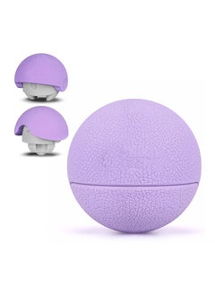 SYOSI Massage Lacrosse Balls Therapy for Sore Muscles Shoulders Neck Back Foot Body Deep Tissue Trigger Point Muscle Knots Yoga and Myofascial Release Purple  - Image 1
