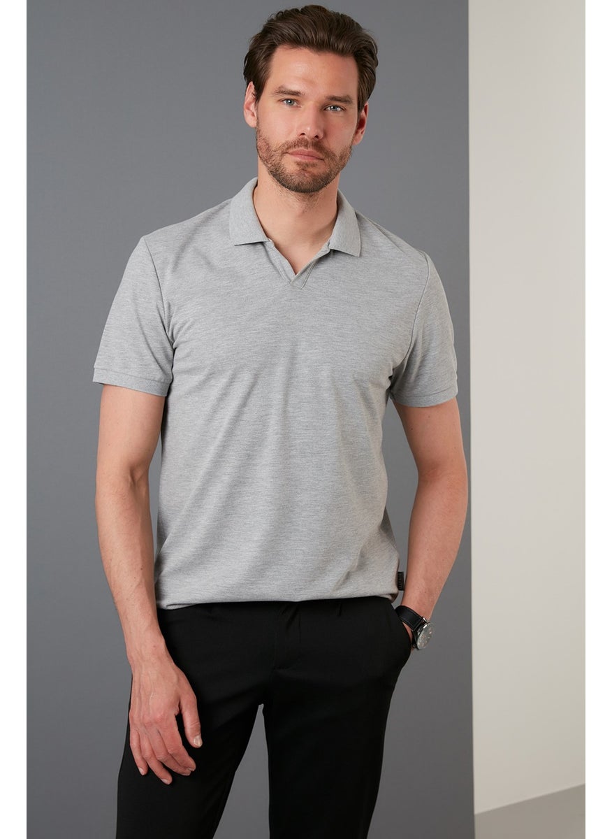 Buratti - Slim Fit Cotton Polo T Shirt Men's Polo 5902141 - Image 1