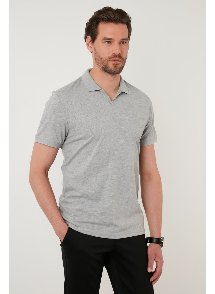 Buratti - Slim Fit Cotton Polo T Shirt Men's Polo 5902141 - Image 1