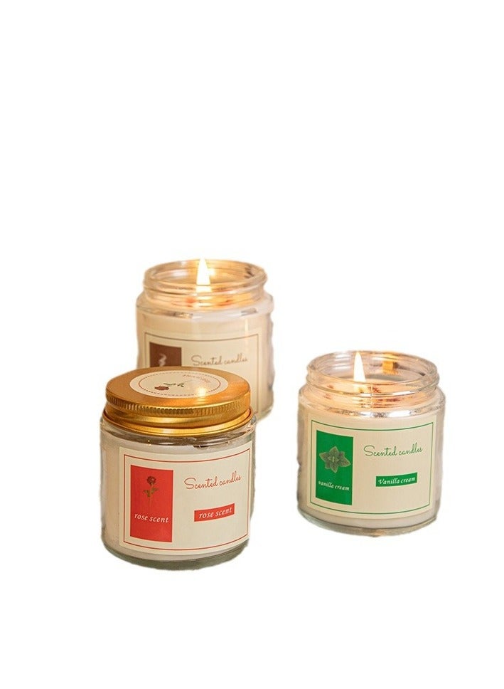 general Essential oil scented candles Jasmine scent Natural sleep aid Ramadan souvenirs recommended Valentine's Day gifts - Image 3