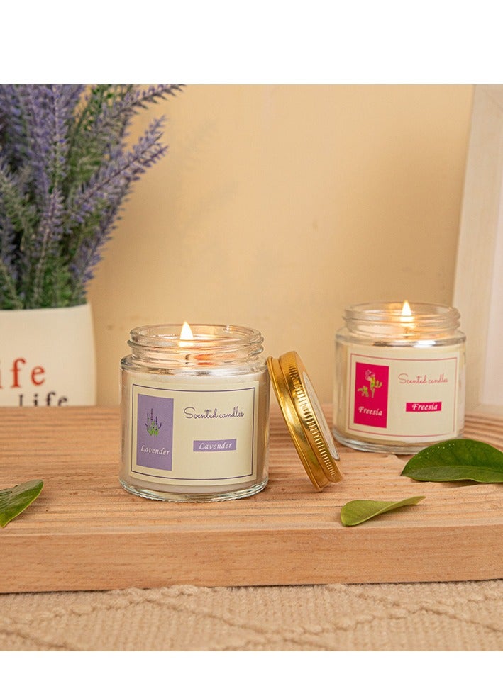 general Essential oil scented candles Jasmine scent Natural sleep aid Ramadan souvenirs recommended Valentine's Day gifts - Image 4